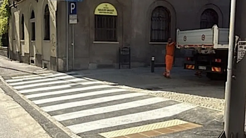 Novara, terminati i lavori di sistemazione dell'accesso su via Passalacqua